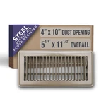Fits 4X10 10X4 Duct Opening Floor Register With Louvered Design By Handua. Fixed Price $8.39.
