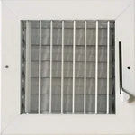 6" X Adjustable Blade Sidewall Ceiling Register Vent Cover Diffuser Heavy .... Fixed Price $26.31.
