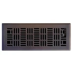 Hampton Bay Art Nouveau 4 In. X 12 Steel Floor Register Oil Rubbed Bronze. Fixed Price $21.35.