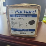 Packard 90145 Motor For Greenheck 310145, 8 Watt, 115/60 Volts, 950 Rpm, Cwse. Fixed Price $89.99.