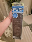 Decor Grates PL212-BLK By 12-INCH Plastic Floor Register, Black. Fixed Price $12.99.