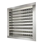 Master Flow DA1212 Metallic Aluminum Wall Louver X In.. Fixed Price $29.58.