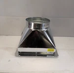 Master Flow 12" To 8" Universal Register Box With Flange Galvanized Steel. Fixed Price $38.50.