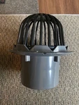 Oatey 306577 Roof Drain 4" Pvc Abs Dome Guard Plastic Black/grey. Fixed Price $32.00.