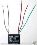 Bm Fan Capacitor CBB61 4UF+2.5UF+4UF 5WIRE Our Lowest Price With Year Warranty. Fixed Price $9.89.