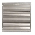 Dayton 33"H-W 5 3/4"L Alu Wall Backdraft Damper, 30-1/2 X In,. Fixed Price $139.39.