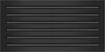 Buildmart - 24X12 Modern Vent Cover Decorative Black Aluminum Air. Fixed Price $189.70.