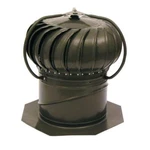 12" Weathered Wood Wind Turbine Galvanized Dual-bearing Roof Ventilator. Fixed Price $124.61.