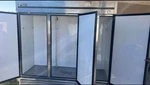 True T-49F Cu Ft 2-DOOR Sections Solid Reach-in Freezer. Fixed Price $3000.00.