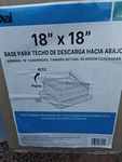 Dial 78317 18IN By Multi-pitch Roof Jack For Down Draft Evaporative Cooler. Fixed Price $49.99.