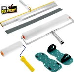 Self-levelling Cement Tool Kit Floor Construction Roller Spike Shoes Epoxy F..... Fixed Price $68.23.