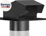 Removable Roof Vents 8 Inch, Cap Galvanized Steel Bathroom Exh. Fixed Price $67.86.