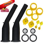 Mr Cap Gas Can Replacement 2-PACK Rigid Spouts Kit, Black/yellow. Fixed Price $21.37.