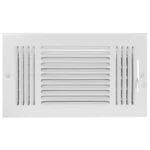 Ez-flo 12 X 6 Inch (duct Opening) Air Vent Cover For In., White. Fixed Price $10.94.