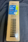 Truaire Smoothglide X 12 Brown Floor Diffuser Register. Fixed Price $14.95.