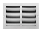 Tru Aire C170 12X08 Powder Coat White Steel 1-WAY Return Grille HX12 In.. Fixed Price $16.83.
