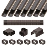 4" W 25 Ft Mini Split Line Set Cover, Pvc Decorative Pipe Kit For .... Fixed Price $130.93.