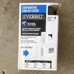Everbilt Evaporative Cooler Cover Side Discharge Heavy Duty Fabric. Fixed Price $35.00.