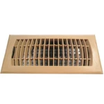 Everbilt 4 In. X 10 1-WAY Plastic Floor Register (mustard Brown). Fixed Price $12.71.