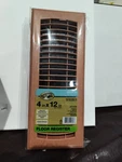 Hampton Bay 4" X 12" Floor Register - High Impact Oak Grain Finish New. Fixed Price $23.97.