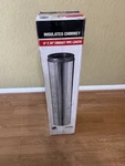 Supervent Stainless Steel Insulated Double Wall Chimney Pipe JSC6SA3 36" X. Fixed Price $65.00.