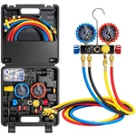 Valve Hvac Manifold Set R410A R454B R32 R22 W/ 5FT Hoses Kit. Fixed Price $54.95.