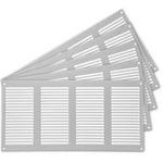 Repa Market 5-PACK Air Vent Cover 16X8 Inch Outer Dimensions White Galvanized. Fixed Price $166.58.