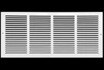 24W X 12H Steel Return Air Grilles - Sidewall And Ceiling Hvac Duct Cover. Fixed Price $66.97.