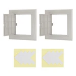 Patikil Access Panel For Drywall 5X5 Inch, 2 Set Abs 4.53X4.53 Gray. Fixed Price $27.99.