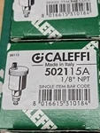 Caleffi 502115A 1/8-INCH Npt Automatic Air Vent. Fixed Price $17.49.