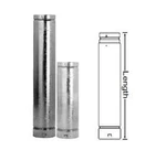 Selkirk 3RV-18 Series Round Gas B Vent Pipe. Fixed Price $36.23.