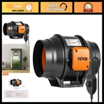 Vevor 6-INCH Inline Duct Fan 400 Cfm Variable Speed Quiet Ventilation. Fixed Price $93.99.