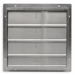 Wall Backdraft Damper, Vertical Mount, 16 In Dia Fan, 19 H X 6-1/4. Fixed Price $71.19.