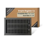 Empire Register Co, Vent Cover - 6X10 Inch, Modern Contemporary Design, Textu.... Fixed Price $51.96.