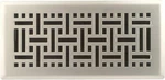 Floor Register 4 X 10 - Decor Vent Cover For Home Heavy Duty Metal Design Wi. Fixed Price $21.43.
