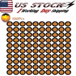 100X 12V Round Marker Lights Amber Led Truck Trailer Clearance Bullet Side. Fixed Price $79.98.