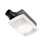 Broan-nutone 110CFM Ceiling Bathroom Exhaust Fan W/light & 1500-WATT Heater. Fixed Price $169.95.