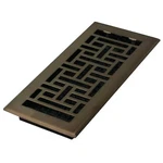Decor Grates AJH410-RB Floor Register 5.5 X 11.5, Rubbed Bronze, Plated Steel. Fixed Price $17.98.