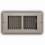 In. X 10 2-WAY Steel Mobile Home Floor Register Brown (924 780). Fixed Price $16.99.
