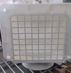 Lambro 4" White Recessed Soffit Vent Hood #L144W. Fixed Price $10.00.