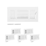 Vevor 4X10 Floor Registers 6 Pack Metal Hvac Vent Covers Adjustable Grilles. Fixed Price $18.99.