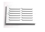 Accord 12-IN X 6-IN 1-WAY Curved Steel White Sidewall/ceiling Register. Fixed Price $19.99.