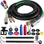 12FT 3 Semi Truck Air Lines Kit Hose With 2PCS 16" Tender. Fixed Price $161.55.