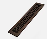 Decor Grates AJH214 - Rb Oriental Floor Register, 2X14 Inches, Rubbed Bronce. Fixed Price $15.15.