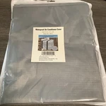 Air Conditioner Cover Vinyl Outside Ac Window Unit 21.5" X 15" 16" Silver. Fixed Price $6.95.