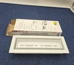 Aria LITE3X10WHT Vent Cover Top Mount White Finish Mnimalist. Fixed Price $19.99.
