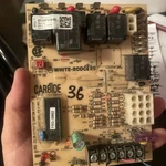 Furnace Control Board 50A55-289-03WHITE Rodgers Carbide. Fixed Price $60.00.