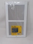 Everbilt 12IN X 6IN Baseboard Air Return, 497 167 White (paintable). Fixed Price $19.99.