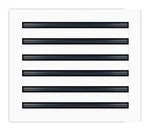 14X12 Modern Ac Vent Cover - Decorative White Air Standard Linear Slot Di. Fixed Price $109.99.