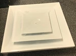 Ceiling Diffuser (lowered Price!) Continental Ind - White 4WAY 12" Collar New. Fixed Price $37.03.